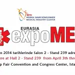 OSTİM MEDİKAL SANAYİ KÜMELENMESİ EXPOMED EURASIA 2014'TE